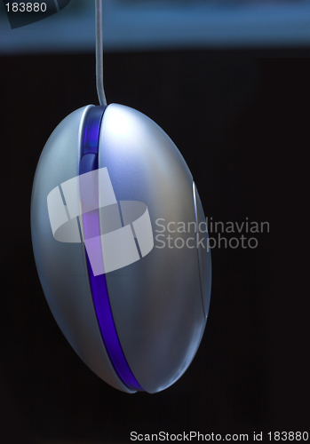 Image of Blue Optical mouse