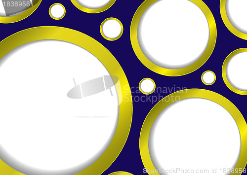 Image of Gold bubble background