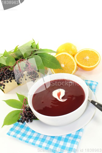 Image of Elderberry soup