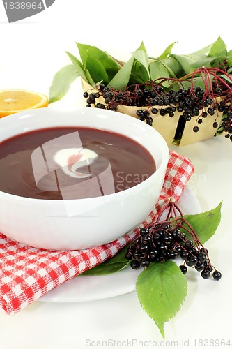 Image of Elderberry soup