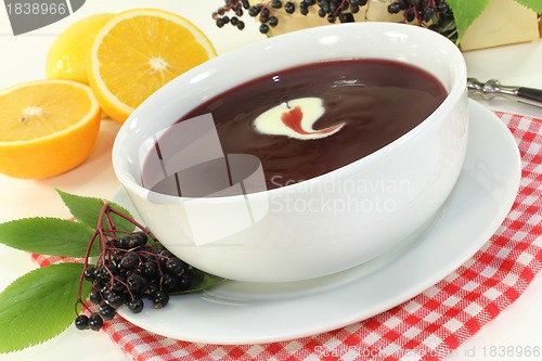 Image of Elderberry soup