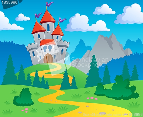 Image of Castle theme landscape 1