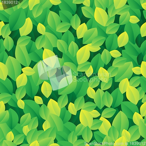 Image of Leafy seamless background 1