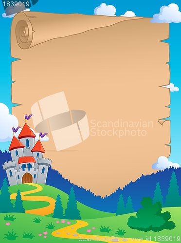 Image of Fairy tale theme parchment 4