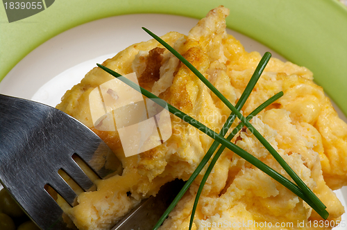 Image of Omelet Close Up