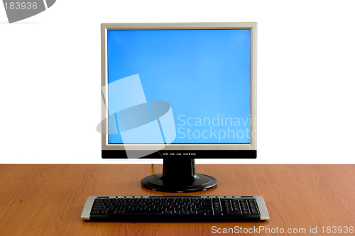 Image of LCD display monitor