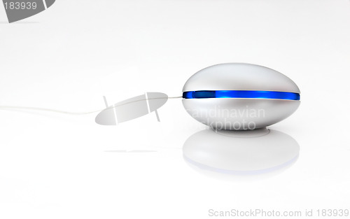 Image of Blue Optical mouse