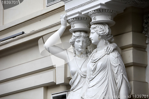 Image of Karyatide - Palais Pallavicini, Wien