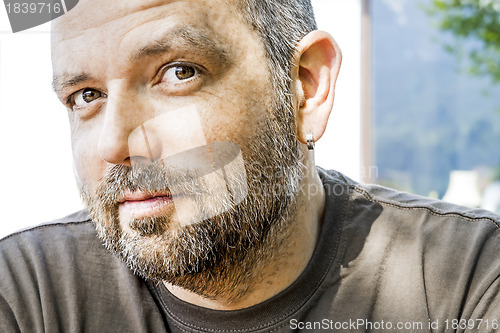 Image of man with beard
