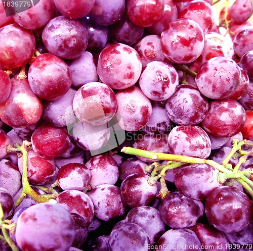 Image of Pile of fresh grapes