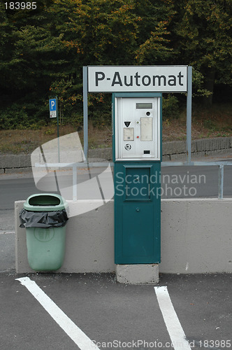 Image of parking automat