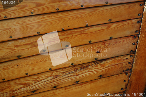 Image of wooden boat background