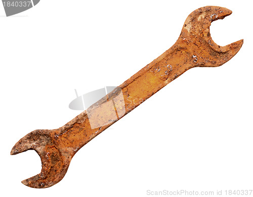 Image of rusty wrench