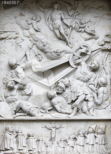 Image of Crucifixion and Resurrection, St. Stephen's Cathedral in Vienna