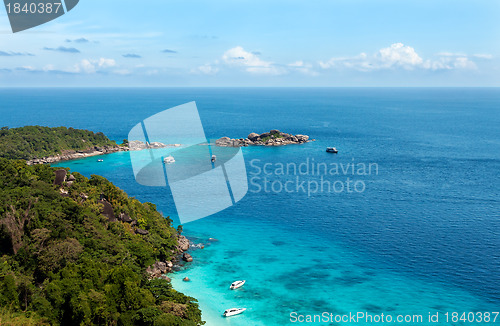 Image of Landscape in the tropical bay