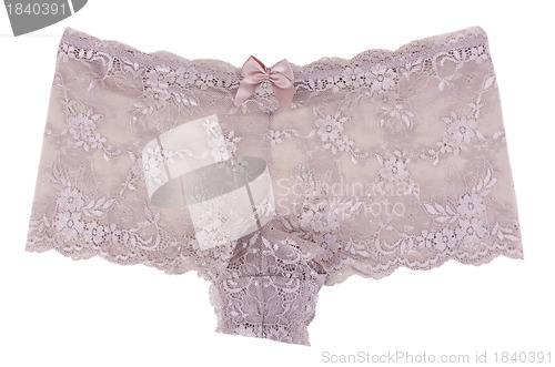 Image of Beige Women's lace panties