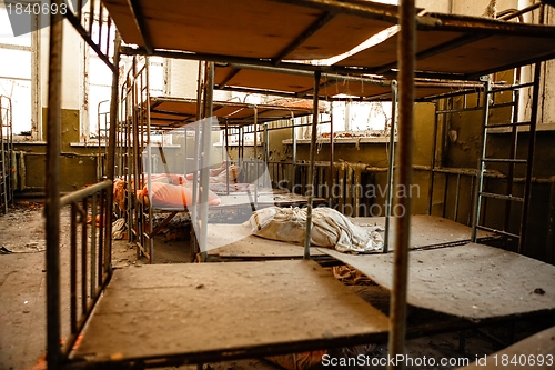 Image of Abandoned nursery at Chernobyl