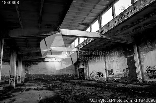 Image of Abandoned industrial building