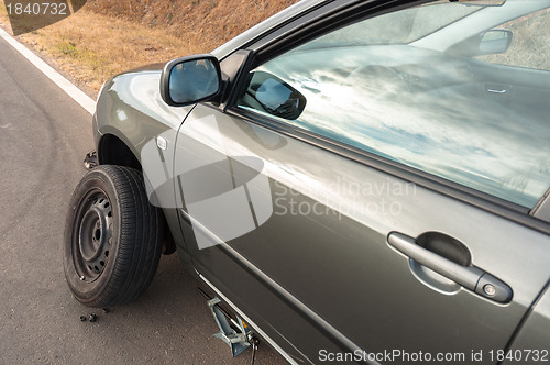 Image of Angle shot of a car