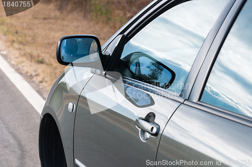 Image of Angle shot of a car