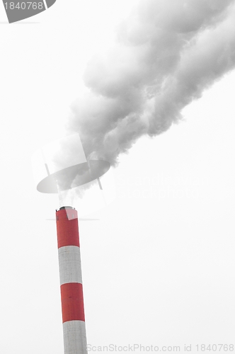 Image of Chimney with fumes coming out