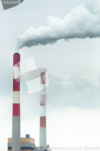 Image of Chimney with fumes coming out