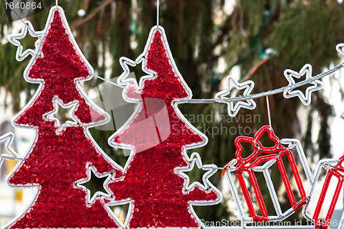 Image of Beautiful christmas decoration