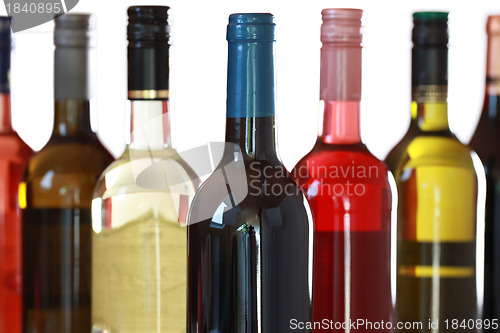 Image of Wine bottles