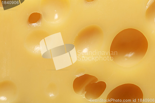 Image of Cheese with holes