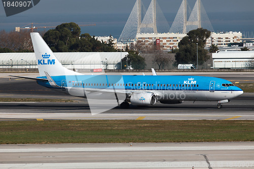 Image of KLM Boeing 737-800