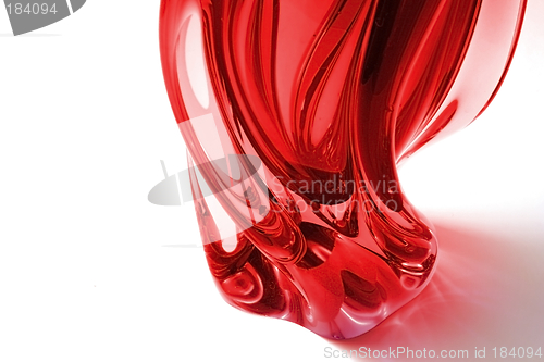 Image of Red vase
