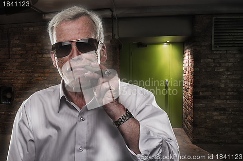 Image of Retired man with strong personality