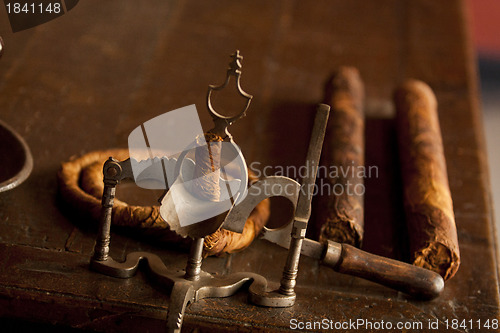 Image of Old Cigar Tools