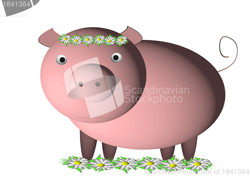 Image of pink pig