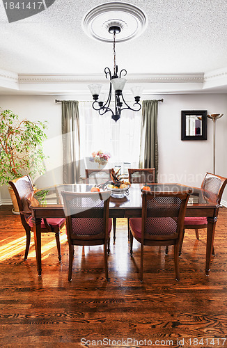 Image of Dining room interior