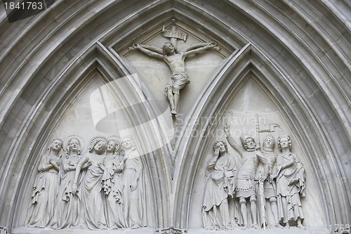 Image of Portal of Minoriten kirche in Vienna, Austria