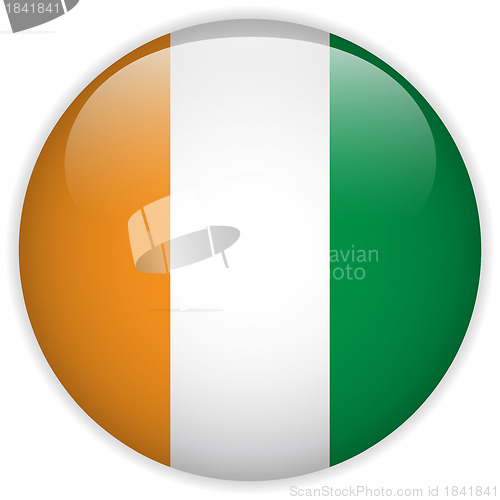 Image of Ireland Flag Glossy Button