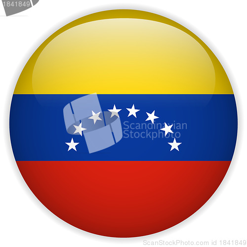 Image of Venezuela Flag Glossy Button