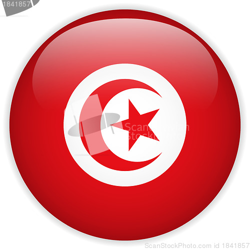 Image of Turkey Flag Glossy Button