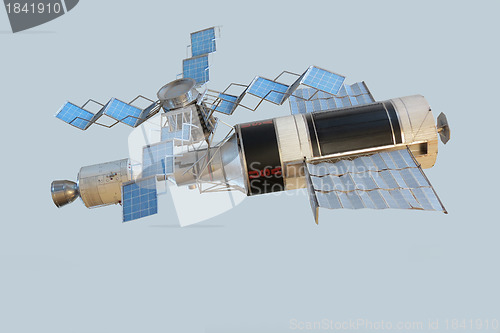 Image of Model of orbital space station Skylab