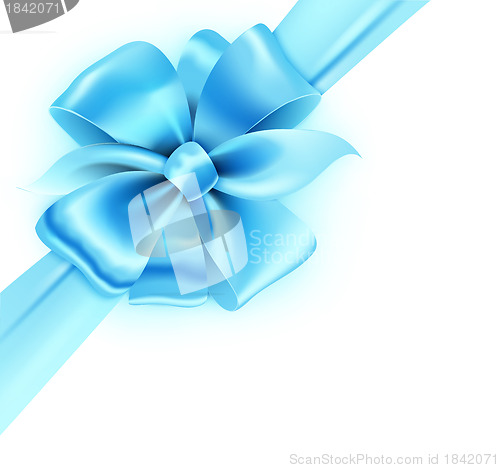 Image of Blue bow