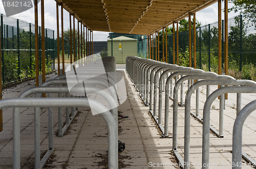 Image of Bicycle railings