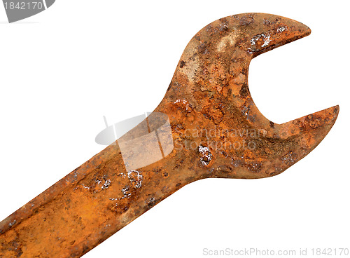 Image of rusty wrench