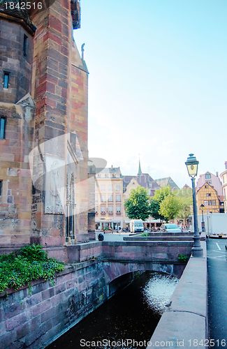 Image of Colmar romantic town in Alsace