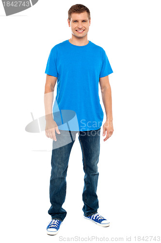Image of Portrait of handsome caucasian male
