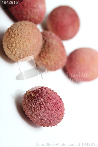 Image of fresh lychees