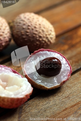 Image of fresh lychees