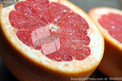 Image of fresh grapefruit
