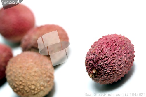 Image of fresh lychees