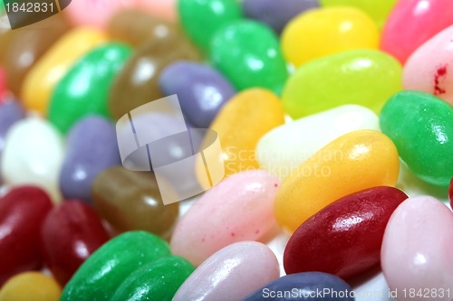 Image of colorful jelly beans